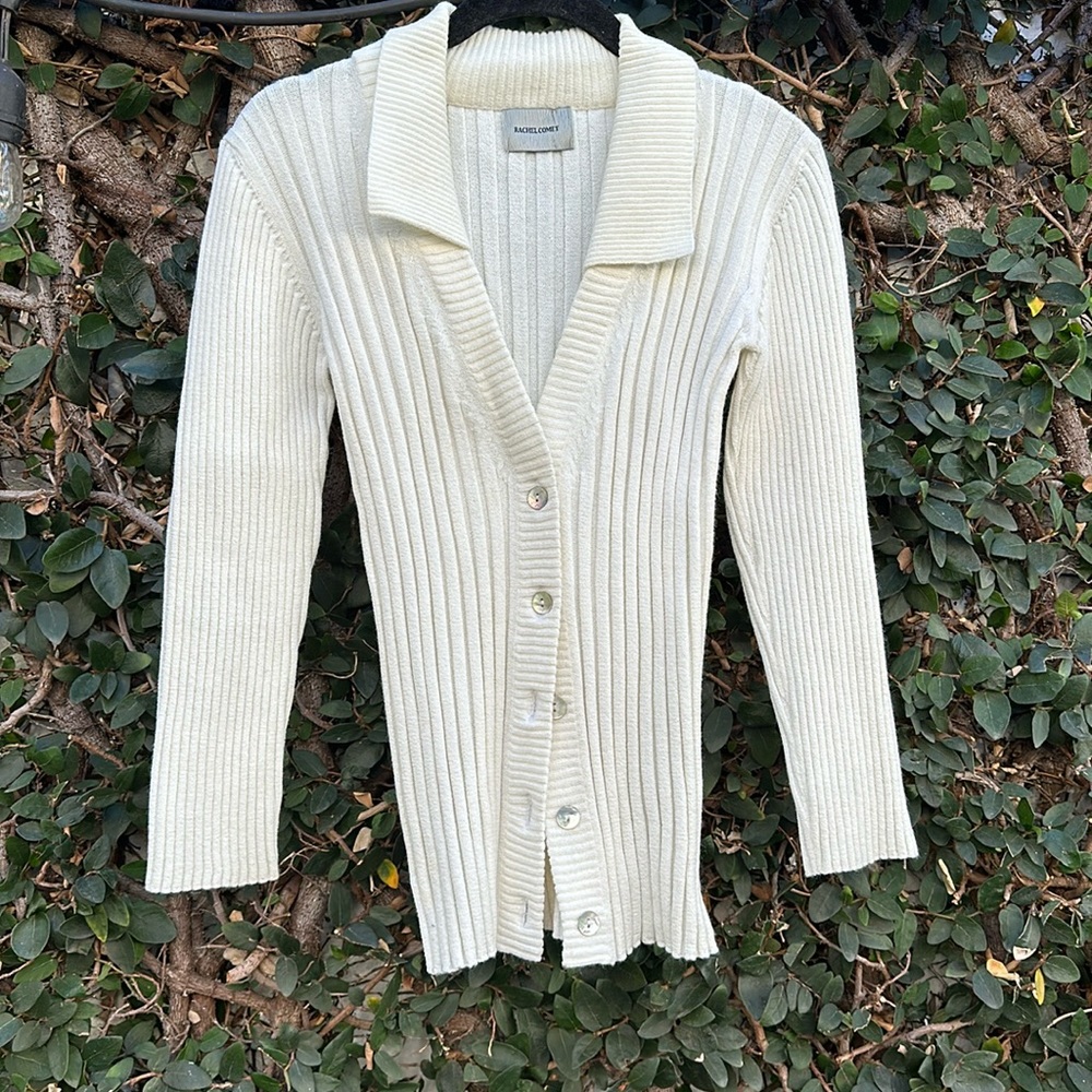 RACHEL COMEY IVORY KNIT XS